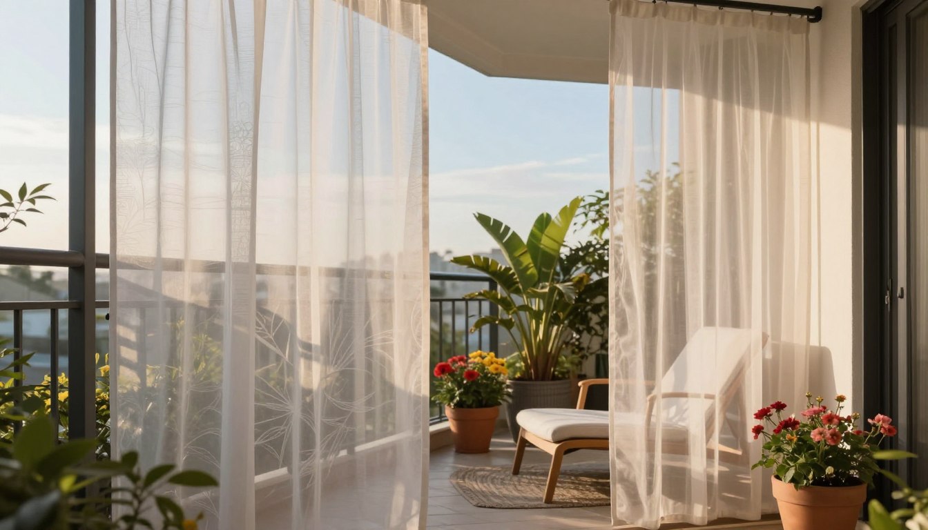 osłona na balkon